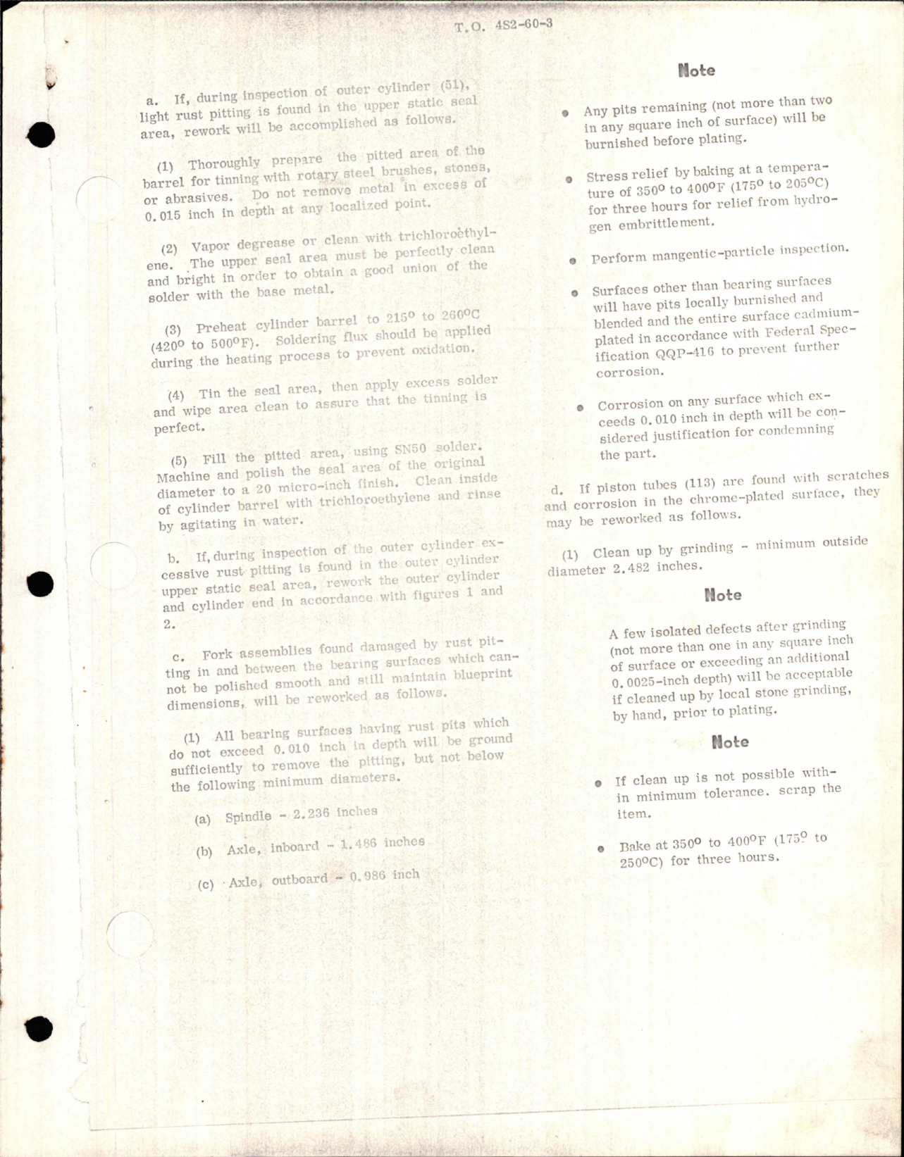 Sample page 5 from AirCorps Library document: Overhaul Instructions with Parts Breakdown for Nose Landing Gear Assembly - Parts RA75400-10 and RA75400-80