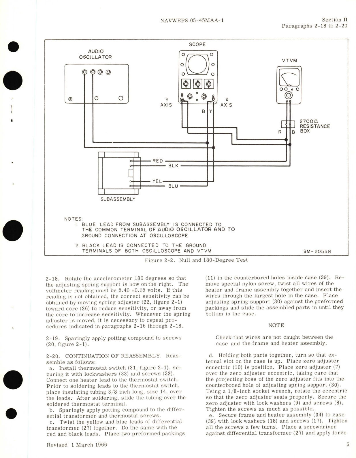 Sample page 5 from AirCorps Library document: Overhaul Instructions for Normal Accelerometer Type No. 4930-1-A Dynamic Measurements Company Type No. 105-TLW 