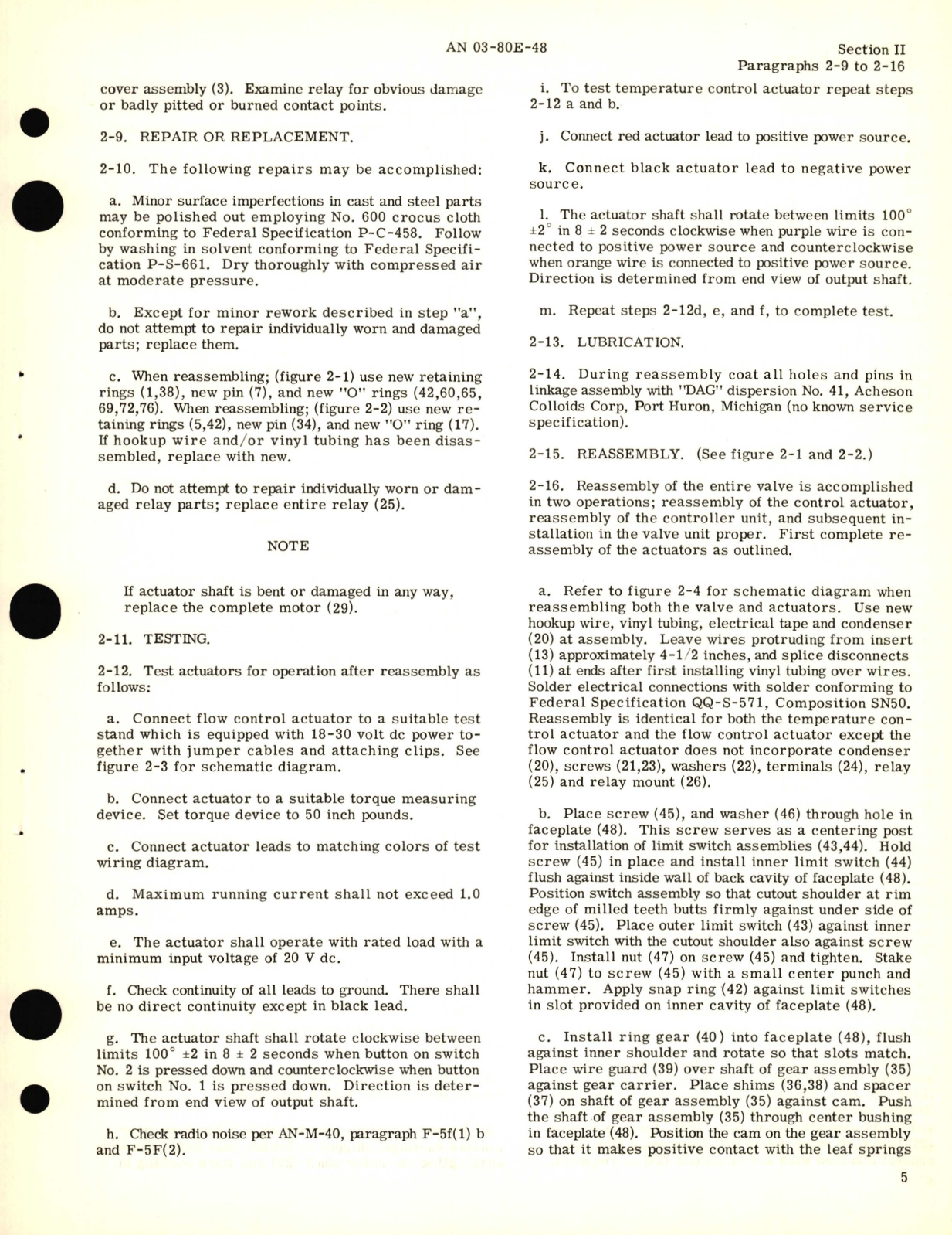 Sample page 7 from AirCorps Library document: Overhaul Instructions for Flow and Temperature Control Valves Part No. 549100 and 600810 