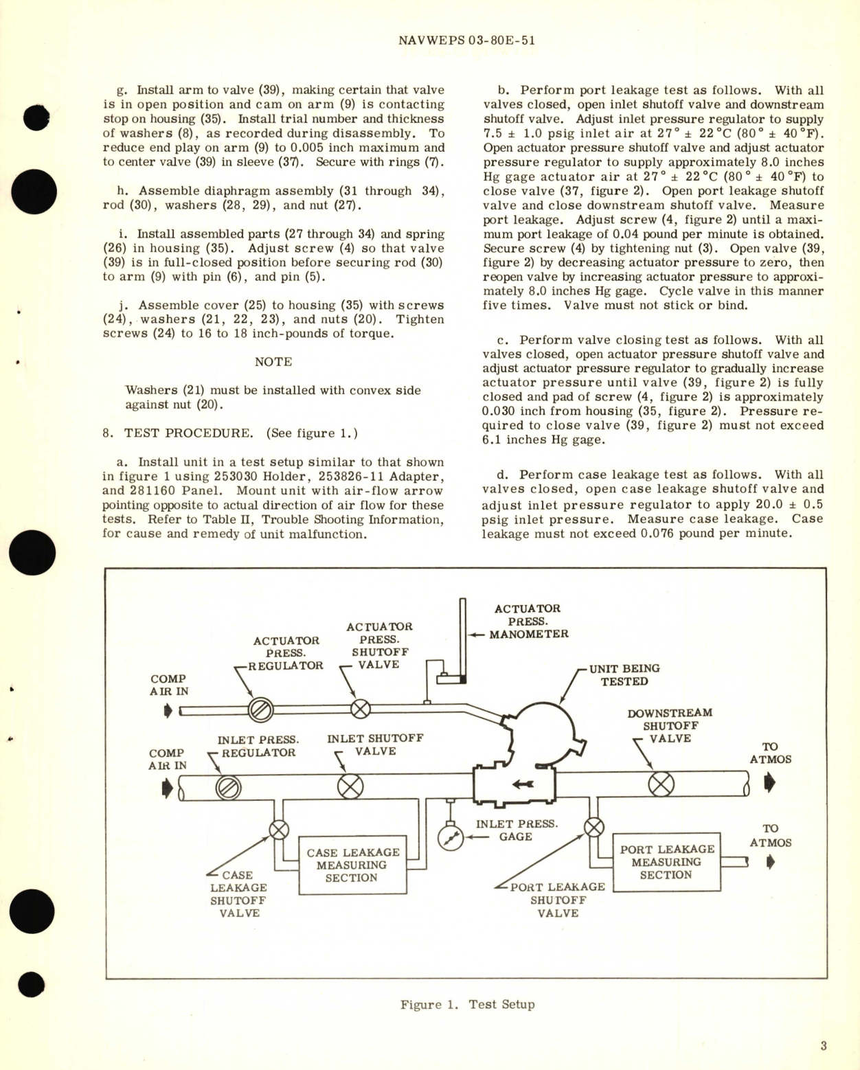 Sample page 3 from AirCorps Library document: Overhaul Instructions with Parts Breakdown  for Air Shutoff Valve Part No. 105486