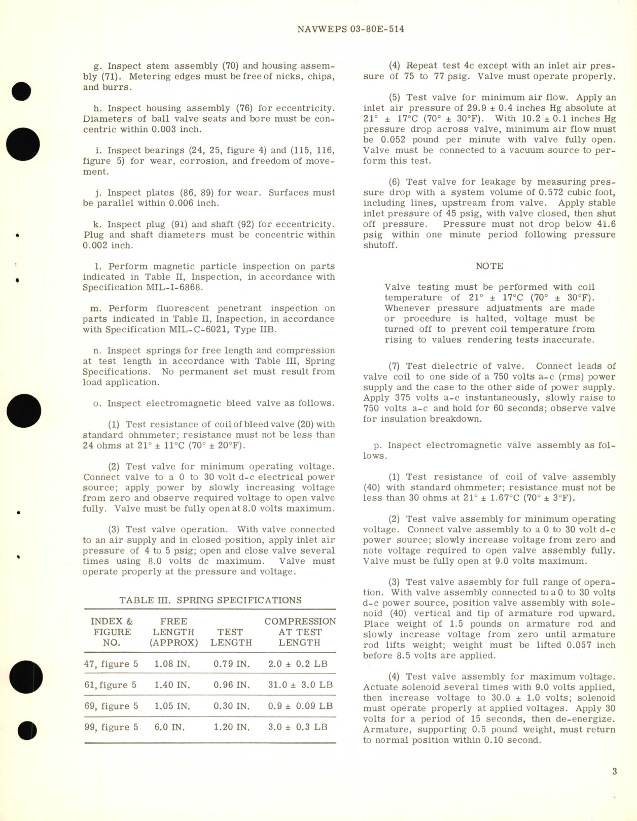 Sample page 5 from AirCorps Library document: Overhaul Instructions with Parts Breakdown for Pressure Regulating Air Shutoff Valve Part No. 105202-2, SR 5 