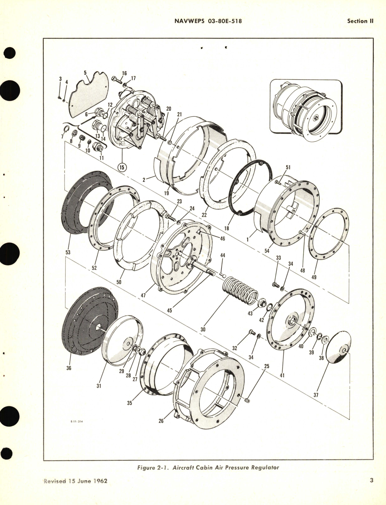 Sample page 7 from AirCorps Library document: Overhaul Instructions for Aircraft Cabin Air Pressure Regulator Part No. 102096-1 