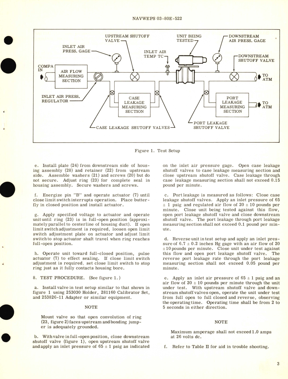 Sample page 3 from AirCorps Library document: Overhaul Instructions with Parts Breakdown for Two-Inch Diameter Electric Air Shutoff Valve Part No. 104410