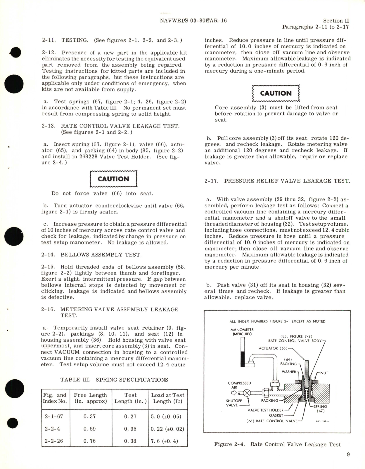 Sample page 7 from AirCorps Library document: Overhaul Instructions for Cabin Air Pressure Outflow Valve Control Part No. 102210-9 