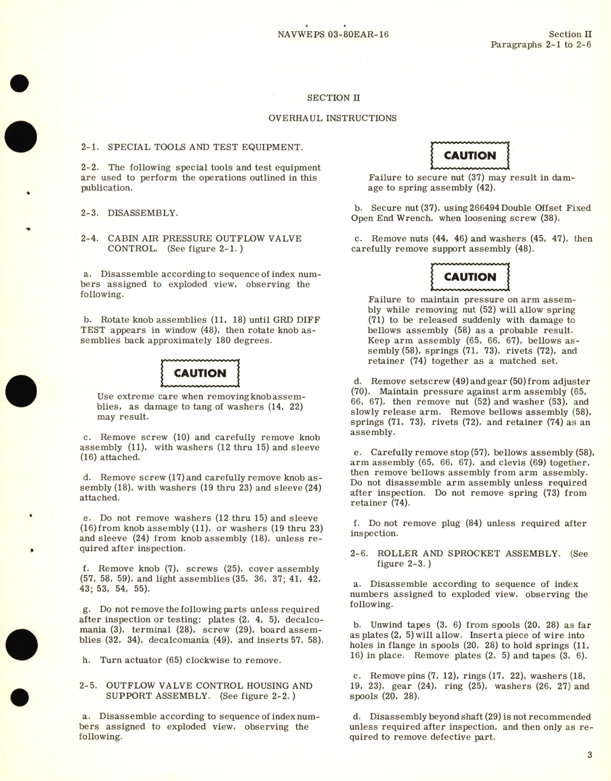 Sample page 5 from AirCorps Library document: Overhaul Instructions for Cabin Air Pressure Outflow Valve Control Part No. 102210-9 