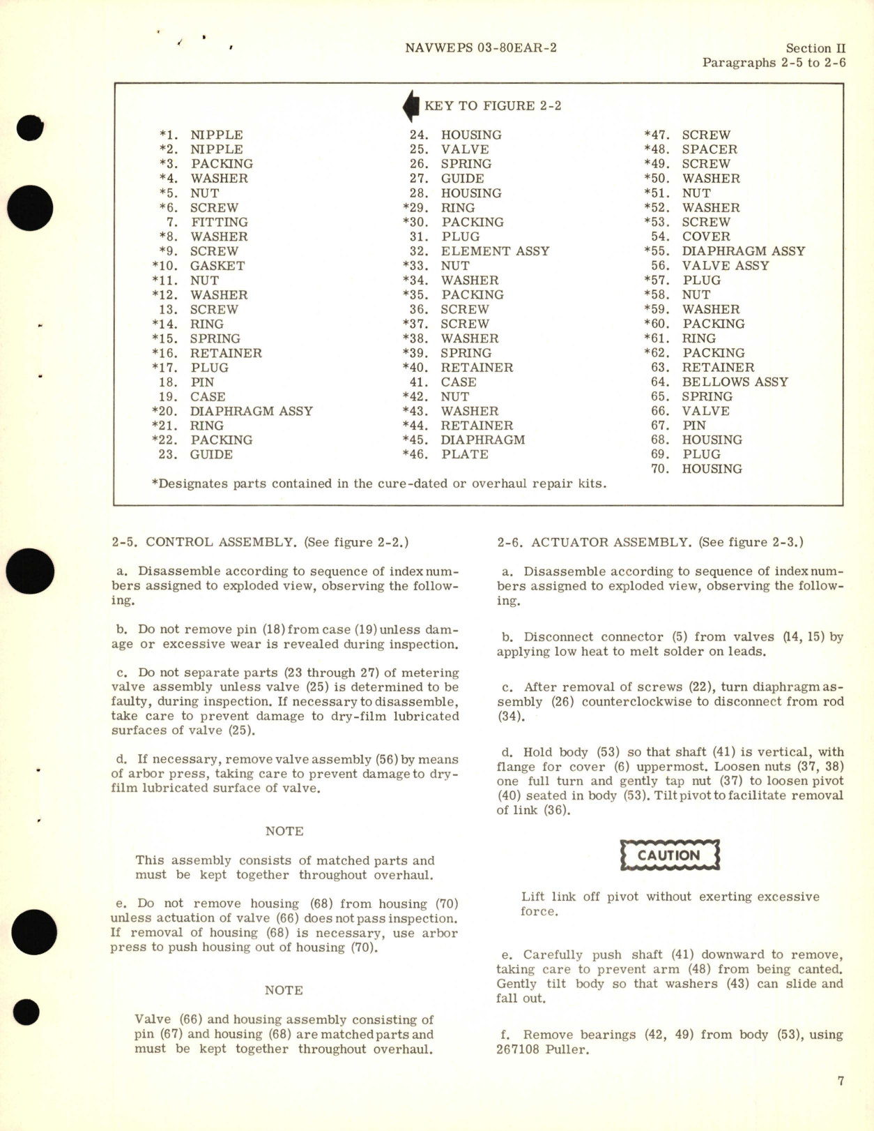 Sample page 9 from AirCorps Library document: Overhaul Instructions for Two and One-Half Inch Diameter Shutoff Airflow Regulator Part No. 106616