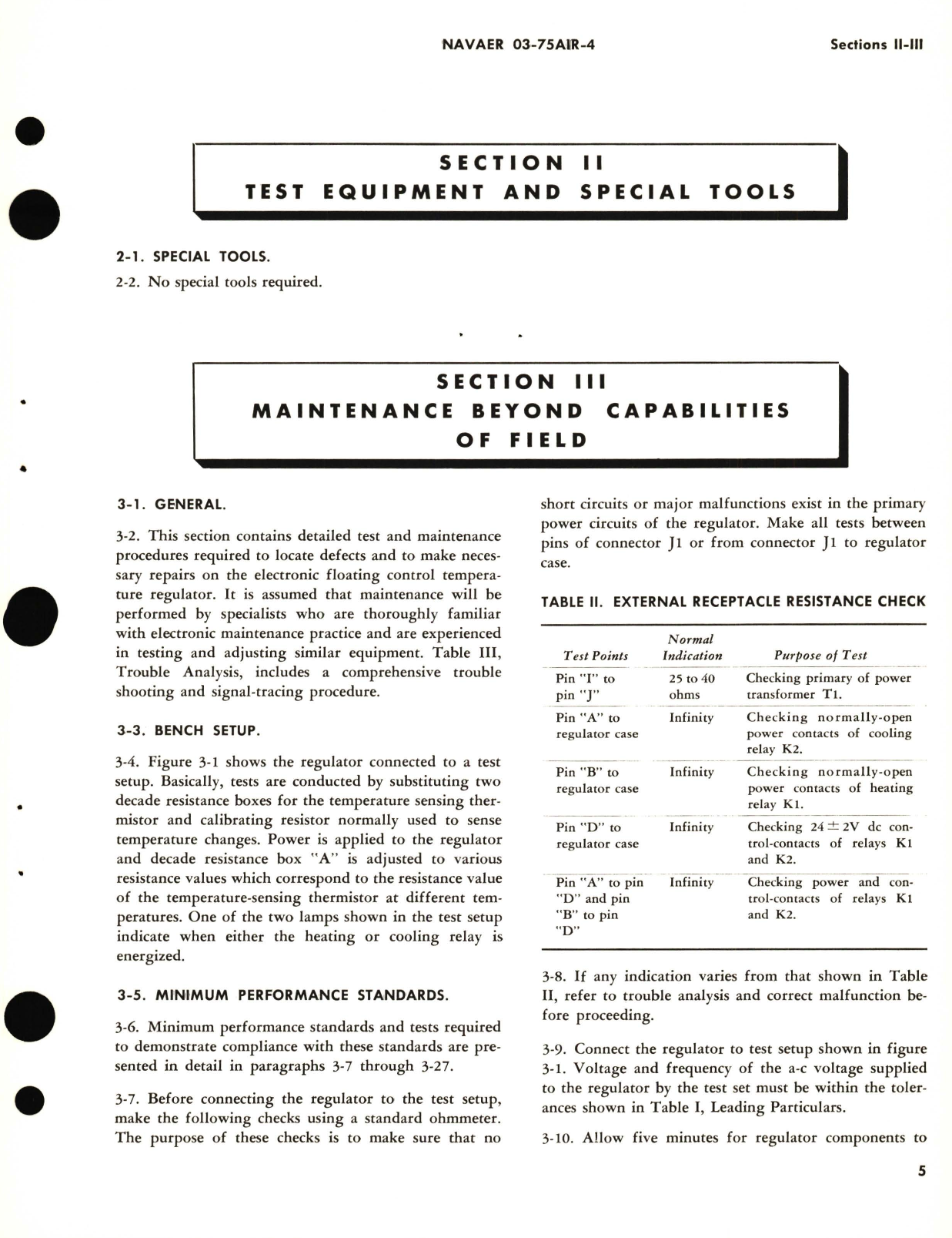 Sample page 9 from AirCorps Library document: Overhaul Instructions for Electronic Floating Control Temperature Regulator Part No. 30058-34 Model No. ACT1-21