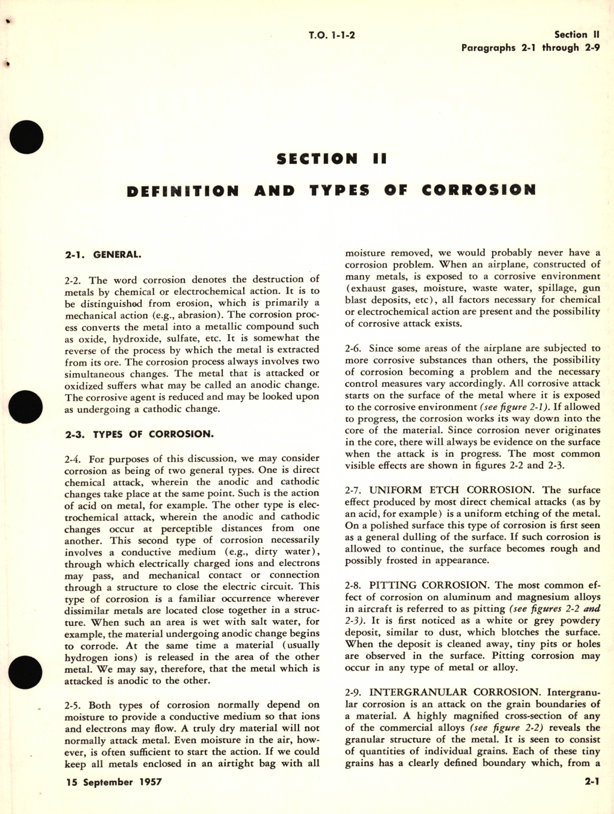 Sample page 9 from AirCorps Library document: Corrosion Control and Treatment for Aircraft