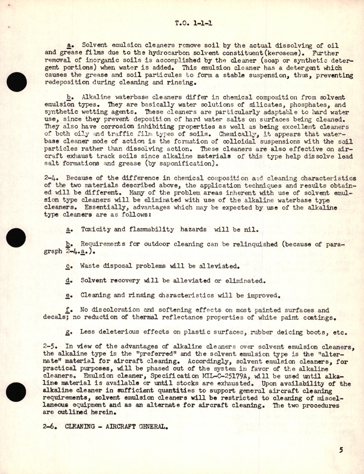 Sample page 9 from AirCorps Library document: Cleaning of Aeronautical Equipment