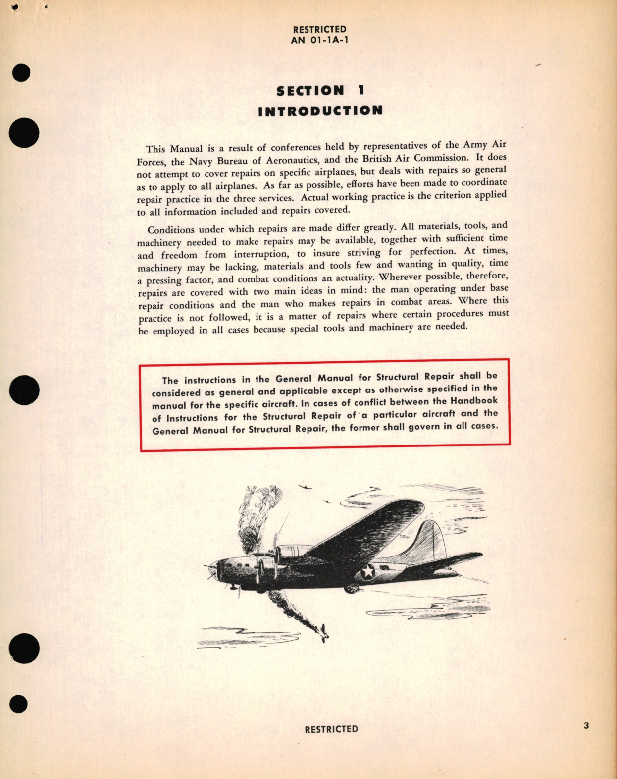 Sample page 7 from AirCorps Library document: Engineering Handbook Series for Aircraft Repair for General Manual for Structural Repair