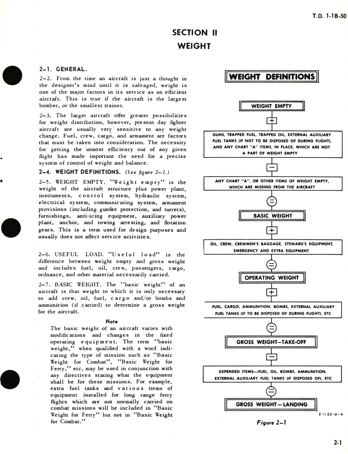 Sample page 7 from AirCorps Library document: Technical Manual for Basic Technical Order for USAF Aircraft Weight and Balance