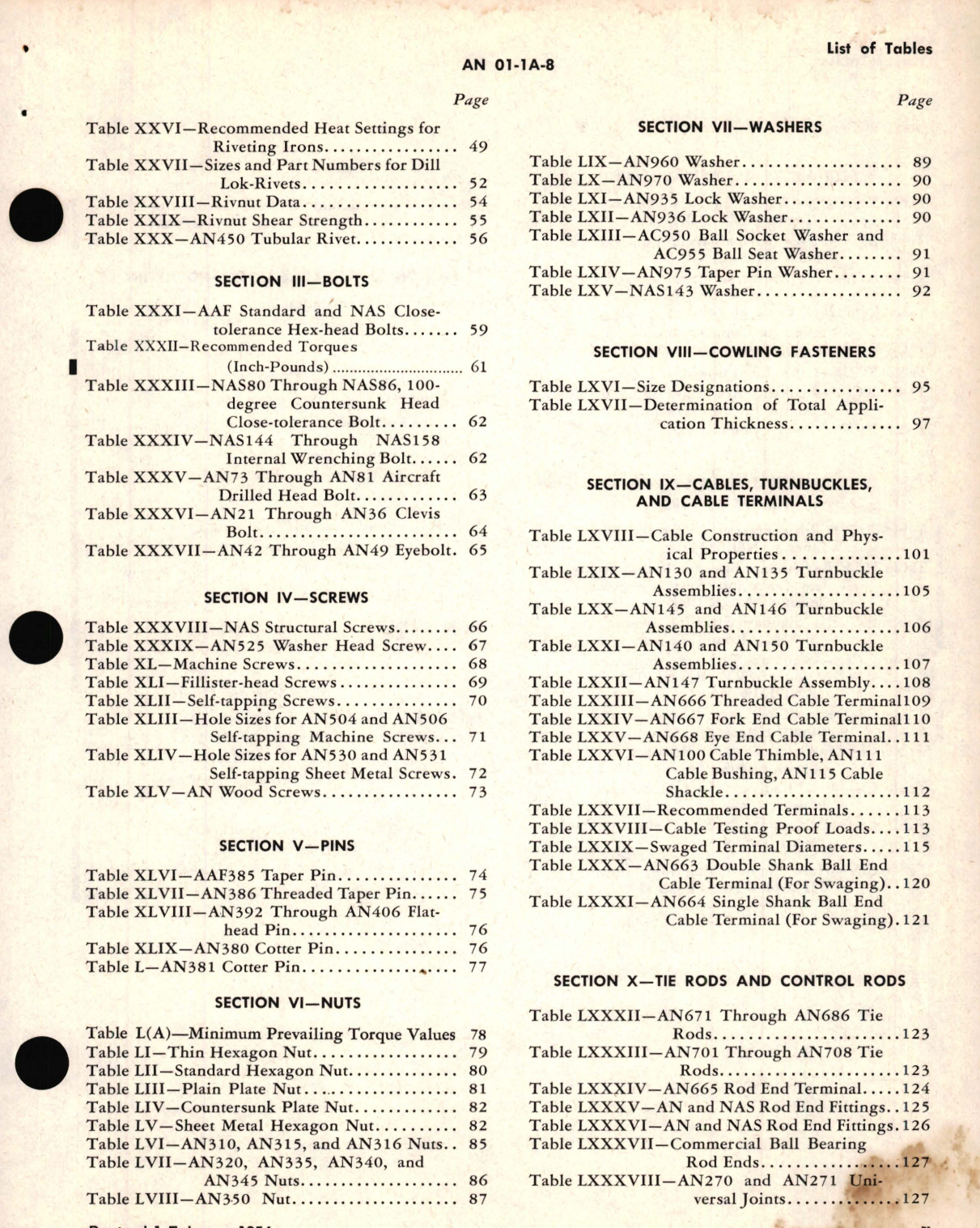 Sample page 7 from AirCorps Library document: Engineering Handbook Series for Aircraft Repair for Aircraft Structural Hardware