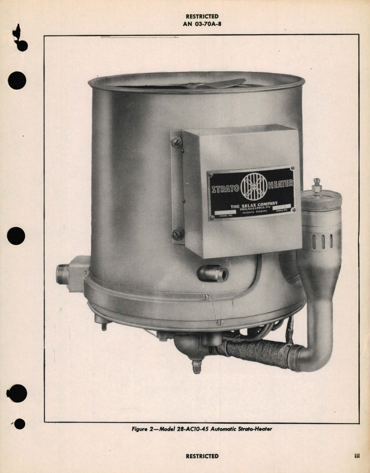 Sample page 5 from AirCorps Library document: Overhaul Instructions with Parts Catalog for Automatic Strato-Heaters Models 11 and 28-AC10-45