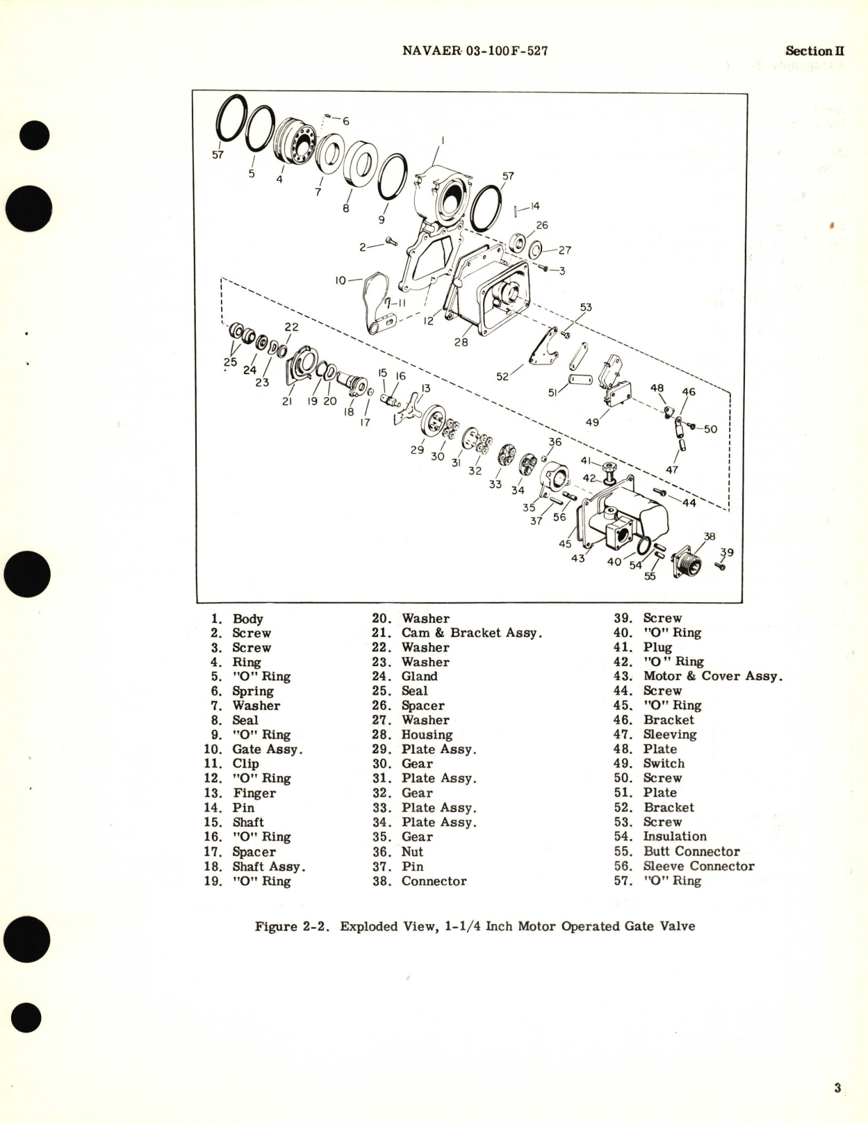 Sample page 7 from AirCorps Library document: Overhaul Instructions for 1-1/4 Inch Motor Operated Gate Valves Part No. 08-17531C, 08-17531D