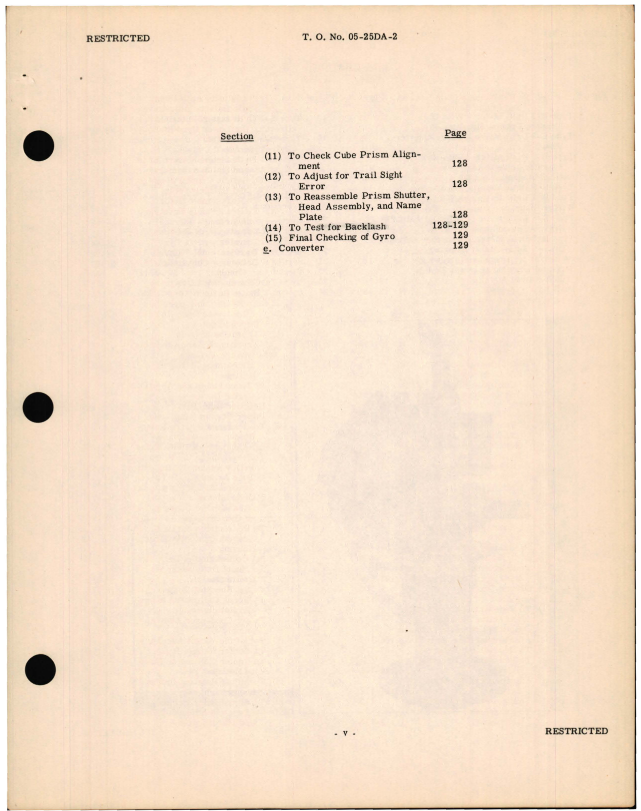 Sample page 7 from AirCorps Library document: Instructions for Type B-3 Drift Meter 