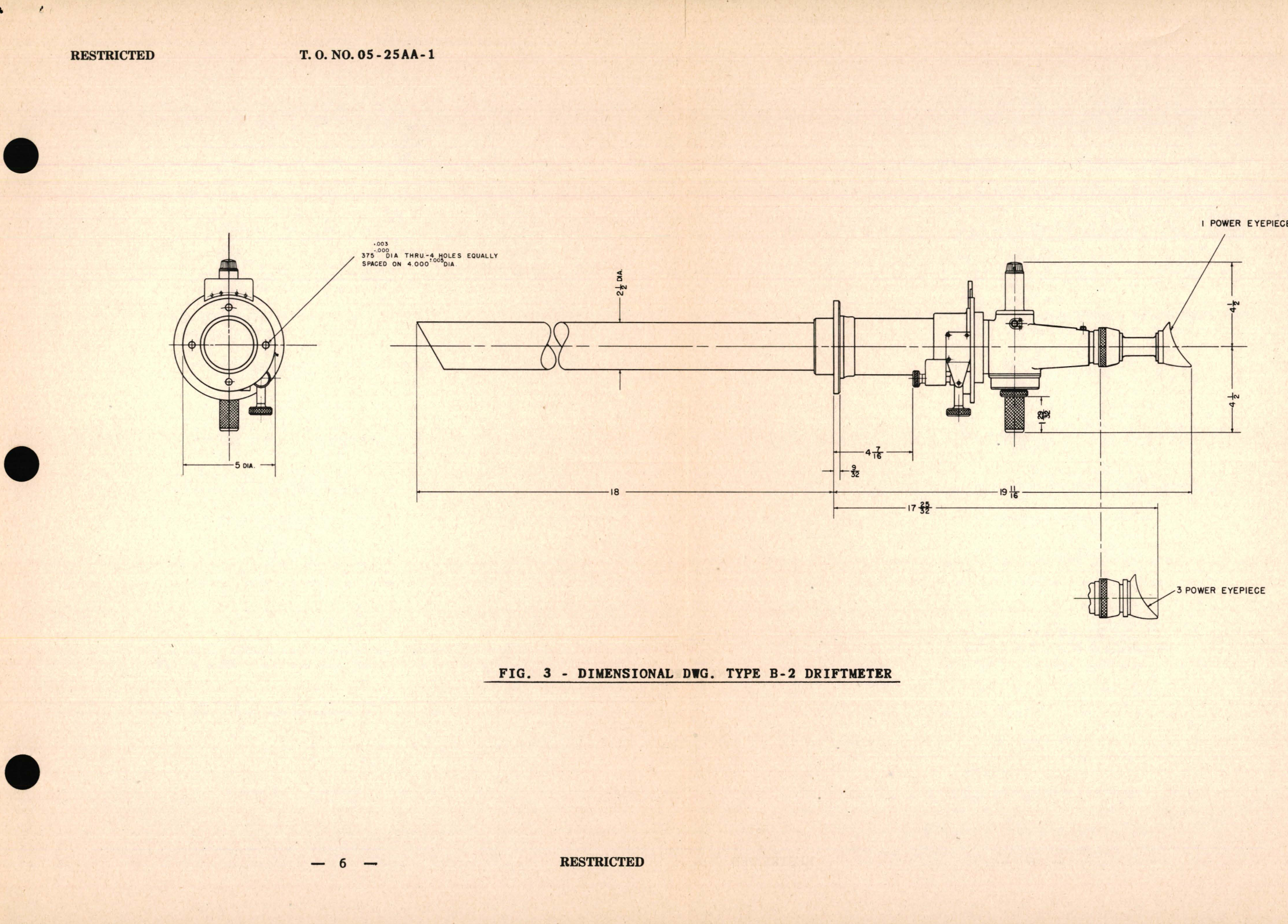 Sample page 9 from AirCorps Library document: Instructions for The Type B-2 Driftmeter