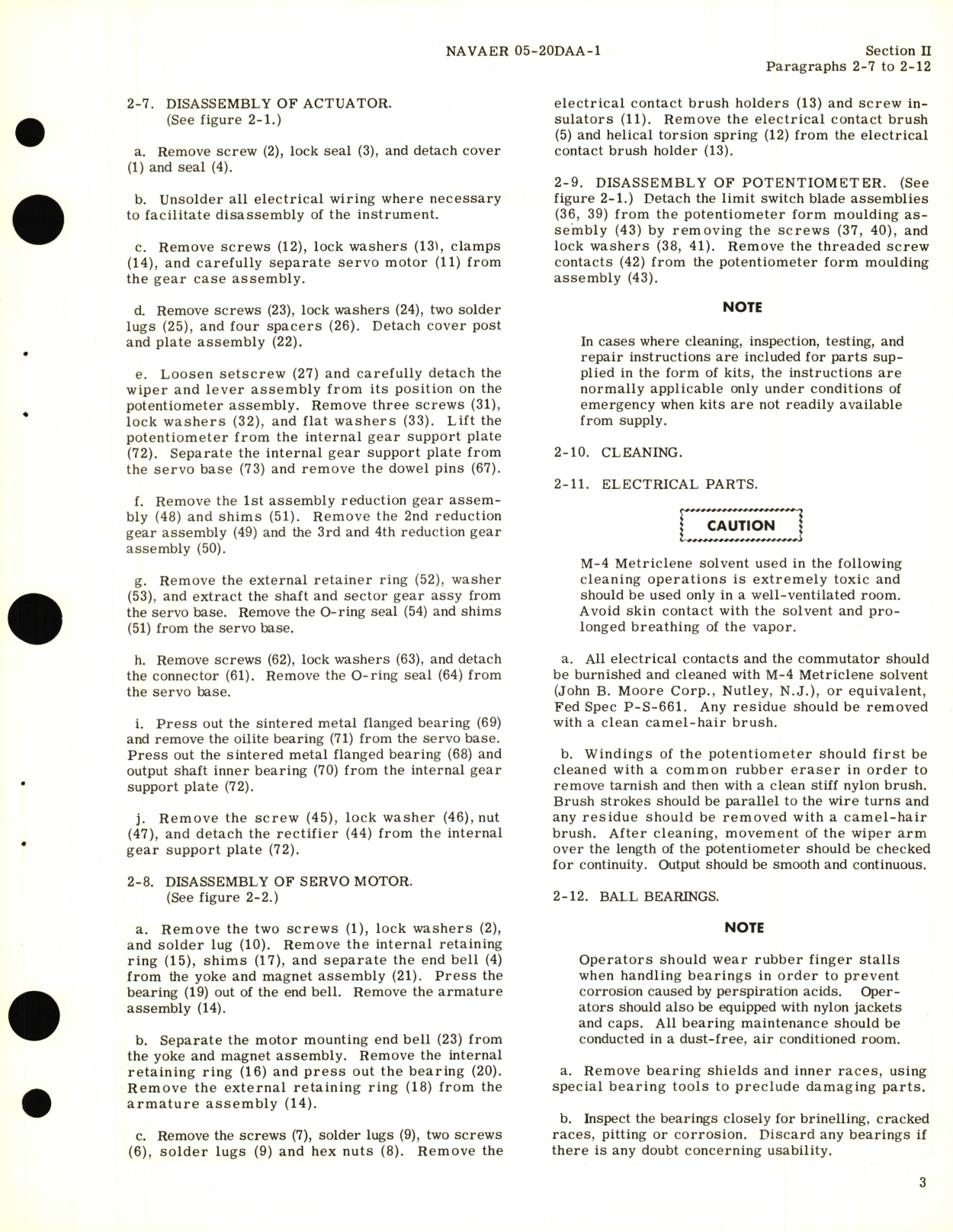 Sample page 7 from AirCorps Library document: Overhaul Instructions for Actuator, Electro-Mechanical, Rotary Type No. TG-72, DSA-4, TG-73, DSA-4 