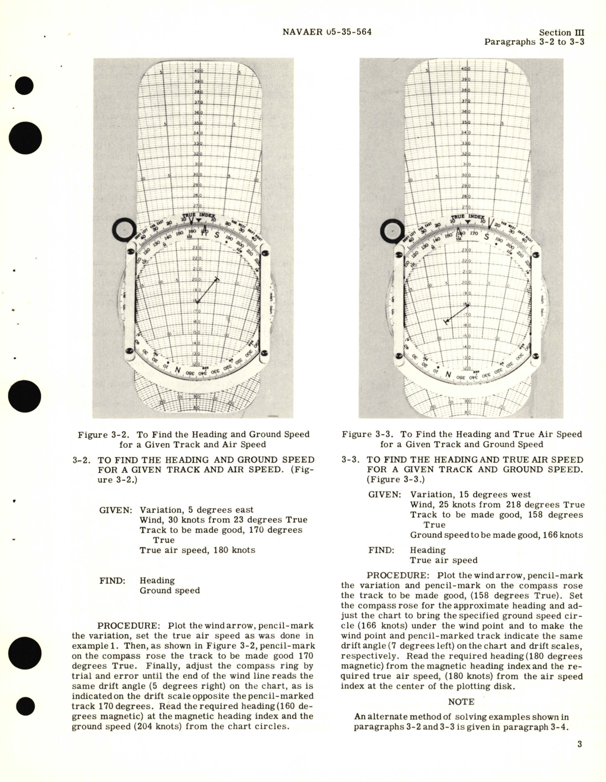 Sample page 7 from AirCorps Library document: Operation Instructions for E-10 Dead Reckoning Computer Type AN 5834-1