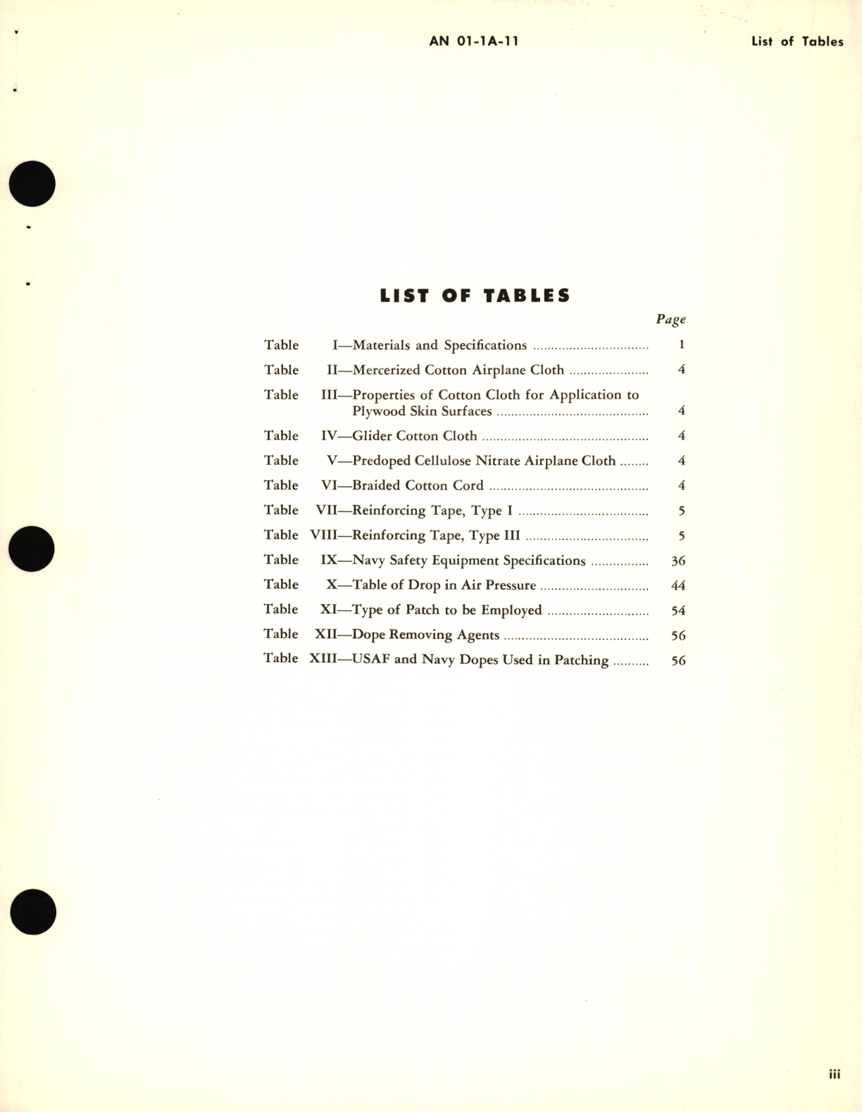 Sample page 5 from AirCorps Library document: Engineering Handbook Series for Aircraft Repair for Fabric Repair and Doping