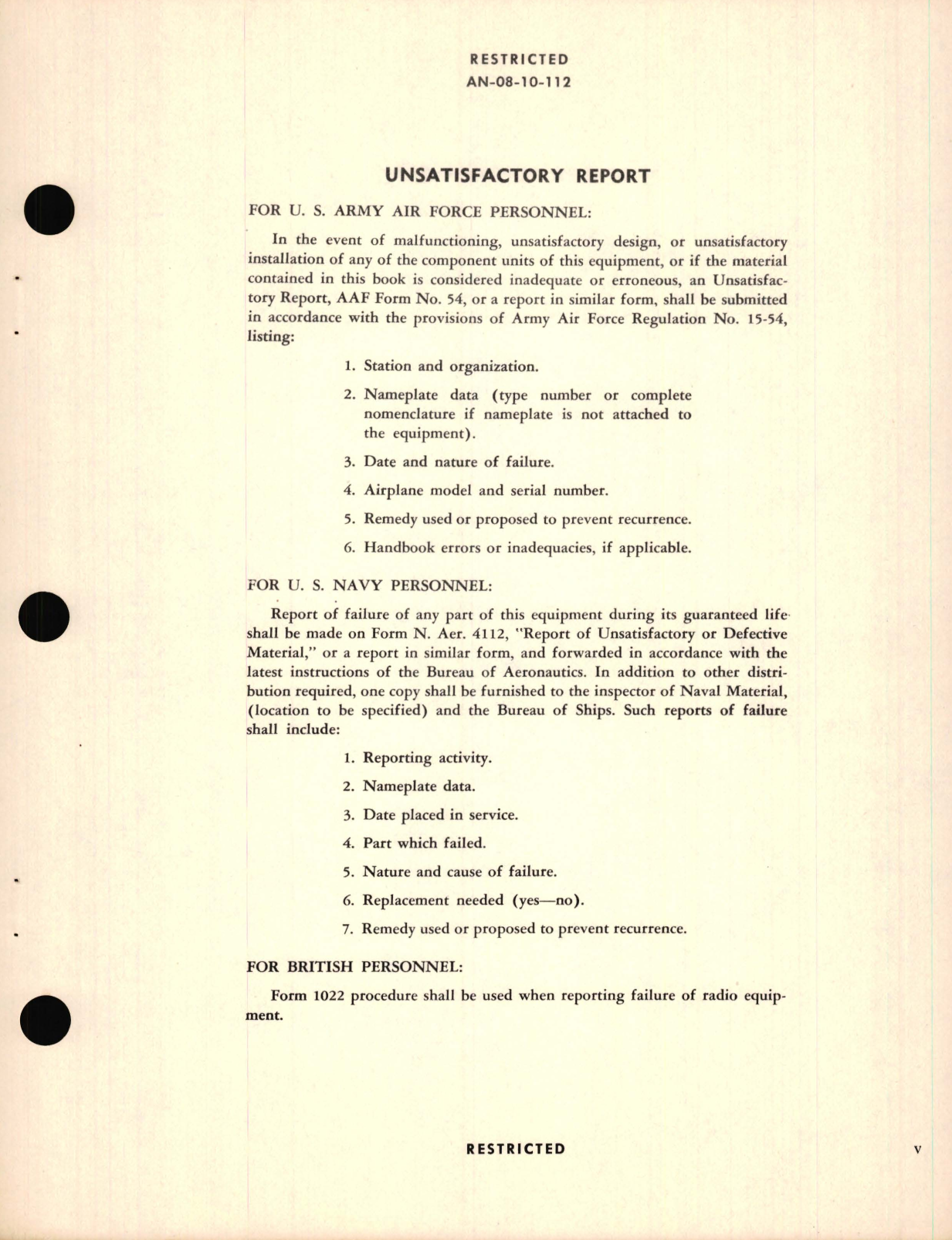 Sample page 7 from AirCorps Library document: Maintenance Instructions for Radio Receivers BC-348-J, BC-348-N and BC-348-Q