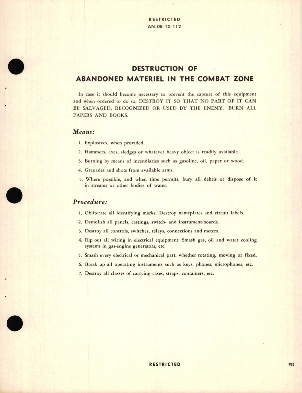 Sample page 9 from AirCorps Library document: Maintenance Instructions for Radio Receivers BC-348-J, BC-348-N and BC-348-Q