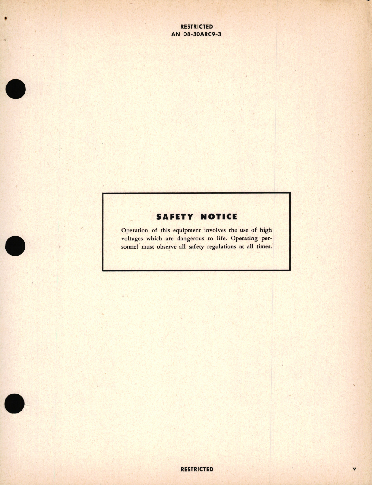 Sample page 7 from AirCorps Library document: Maintenance Instructions for Radio Sets AN/ARC-9 and AN/ARC-9X