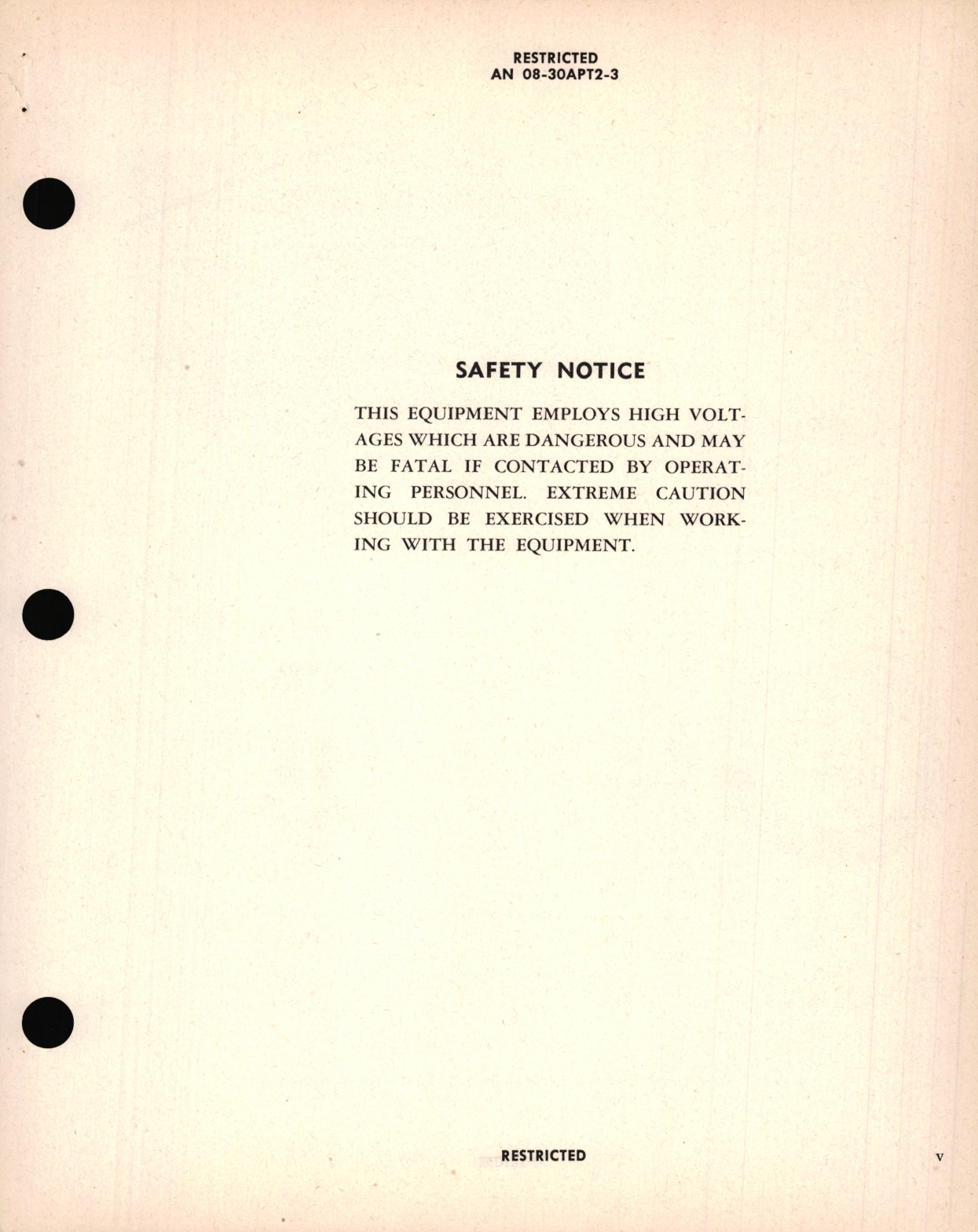 Sample page 7 from AirCorps Library document: Maintenance Instructions for Radar Set AN/APT-2 or Radio Transmitting Equipment RC-156-A