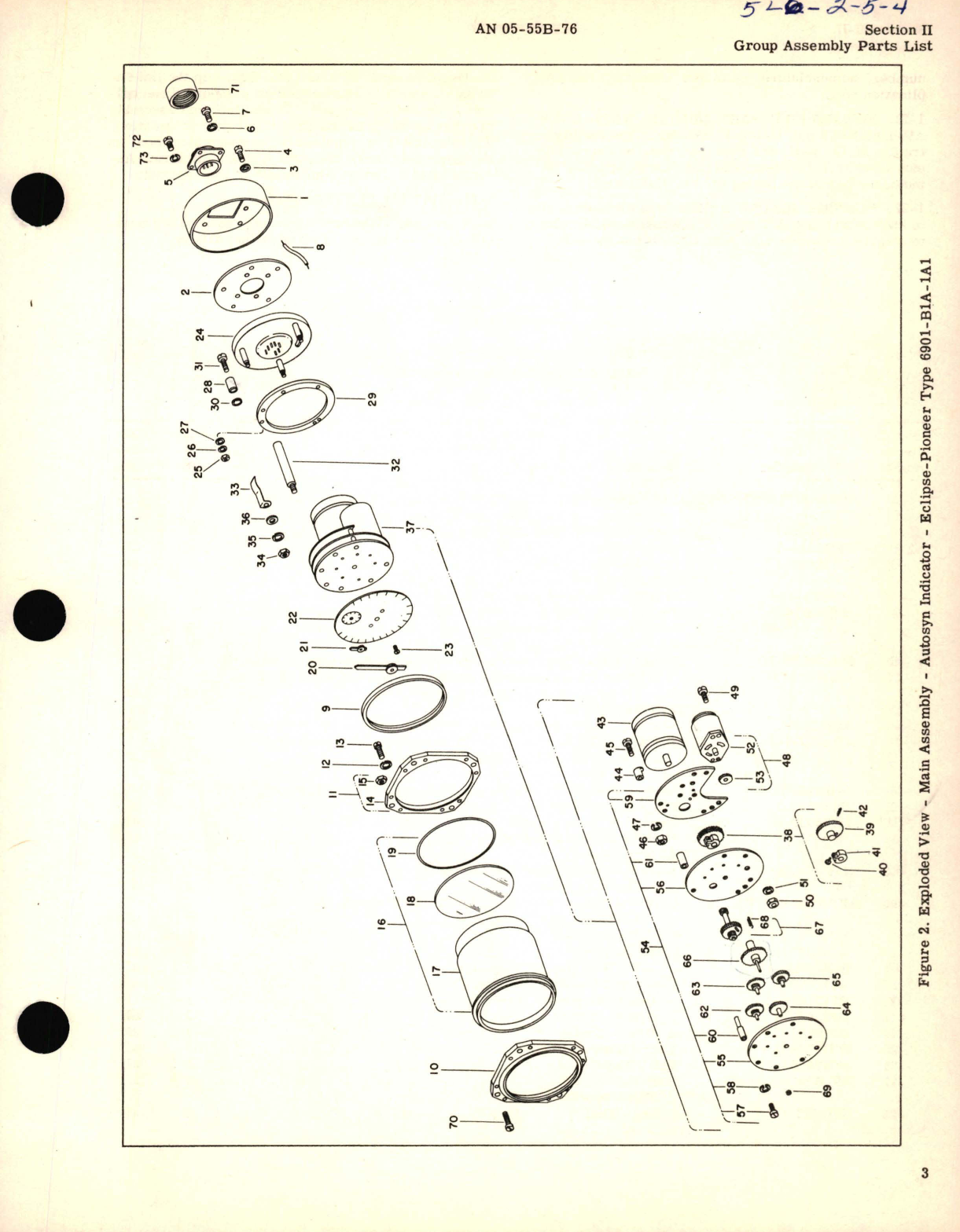 Sample page 7 from AirCorps Library document: Parts Catalog for Autosyn Indicator Type 6901-B1A-1-1A1