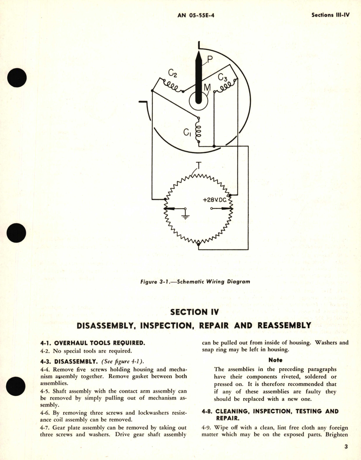 Sample page 5 from AirCorps Library document: Overhaul Instructions for Type A-4 Position Transmitter 