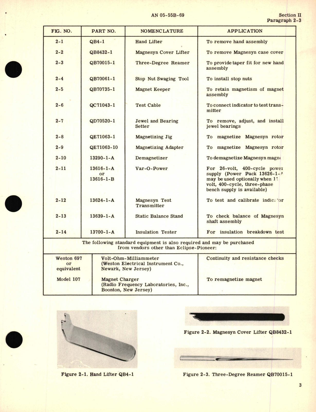 Sample page 7 from AirCorps Library document: Overhaul Instructions for Magnesyn Fuel Flow Transmitter TYPE 9061-11-A and Magnesyn Fuel Flow Single Indicator TYPE 24100-30A-4-A2