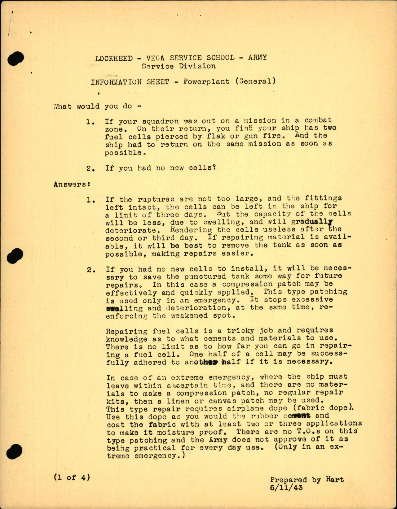 Sample page 1 from AirCorps Library document: Powerplant General, 