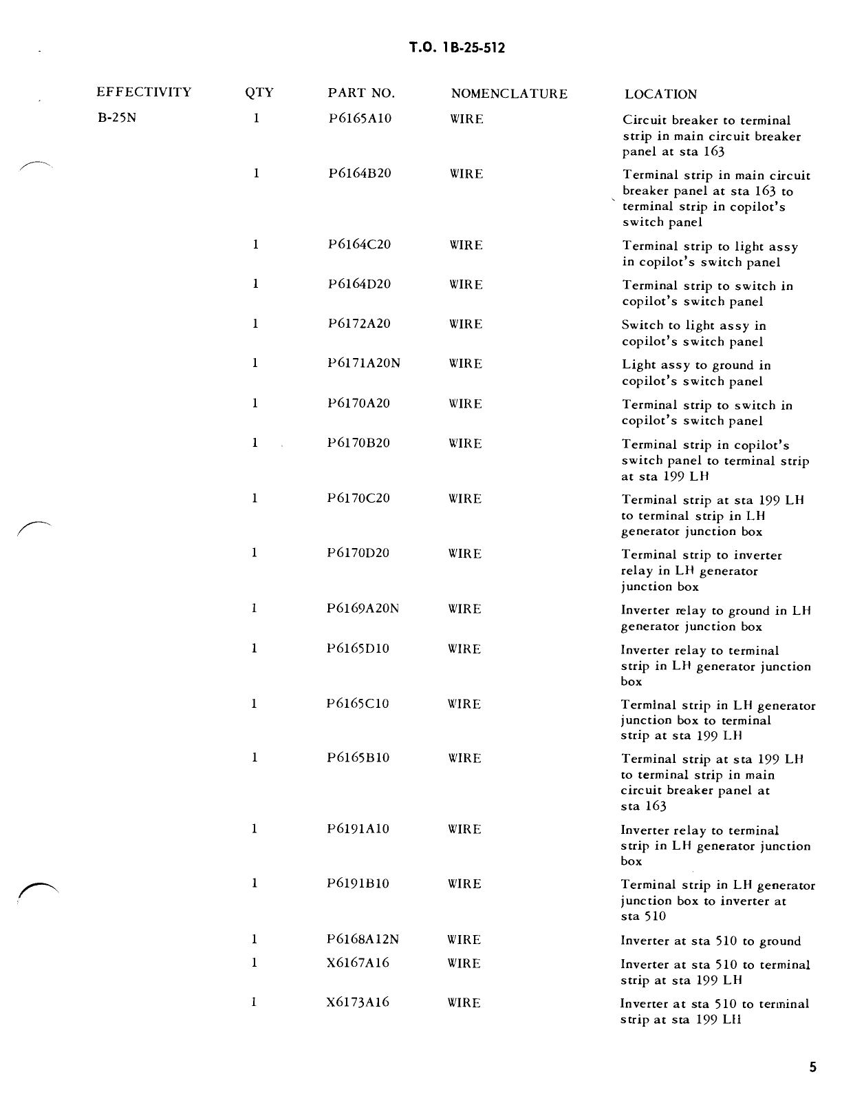 Sample page 5 from AirCorps Library document:  Modification of B-25 Series Aircraft Inverter System, 