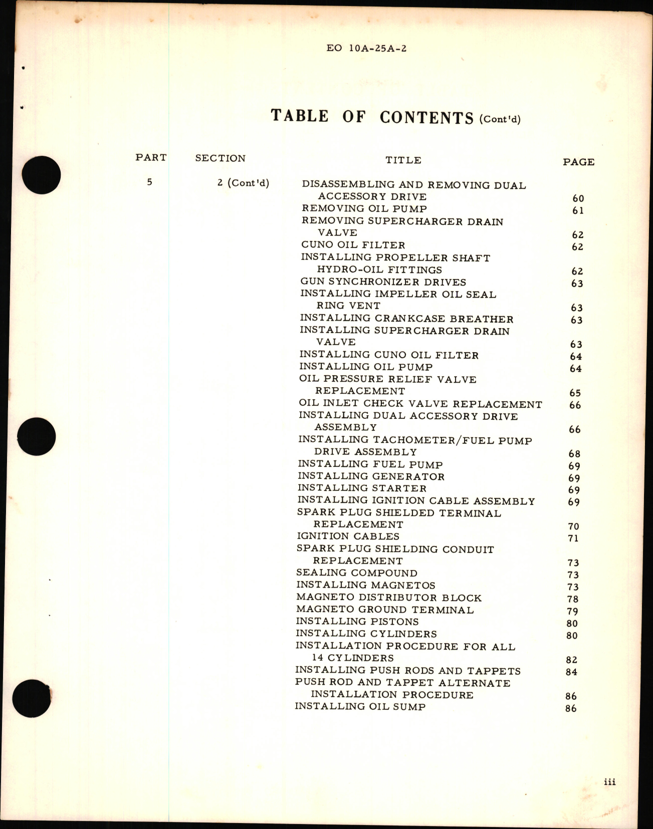 Sample page 7 from AirCorps Library document: Description and Maintenance Instructions for Wright R-2600 Engines