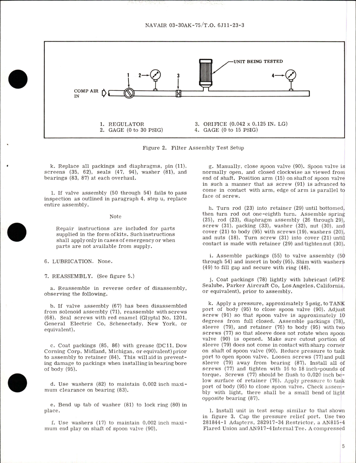 Sample page 7 from AirCorps Library document: Overhaul Instructions with Parts Breakdown for Air Pressure Regulators - Parts 108388, 108388-1-1, and 108388-2-1