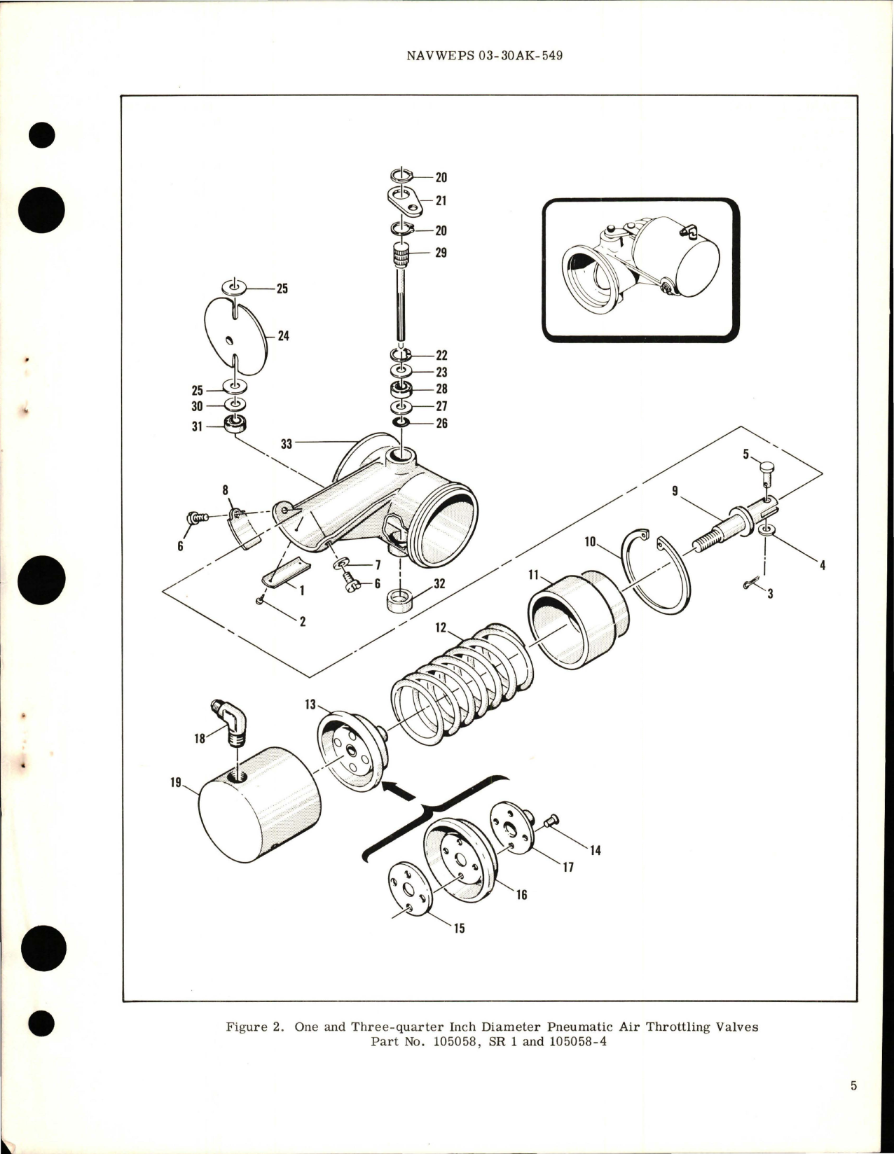 Sample page 5 from AirCorps Library document: Overhaul Instructions with Parts Breakdown for 1 3/4