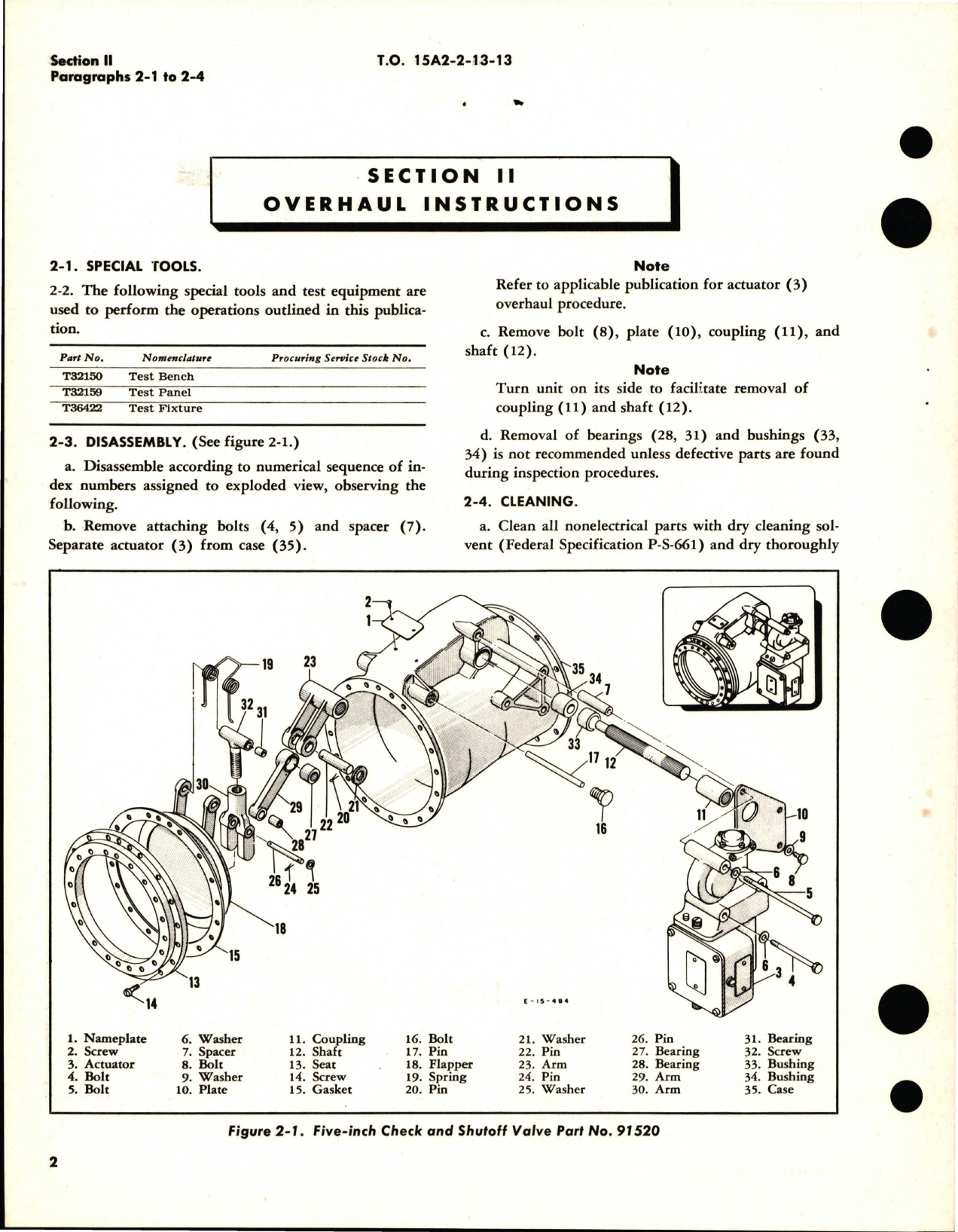 Sample page 6 from AirCorps Library document: Overhaul Instructions for Check and Shutoff Valves 