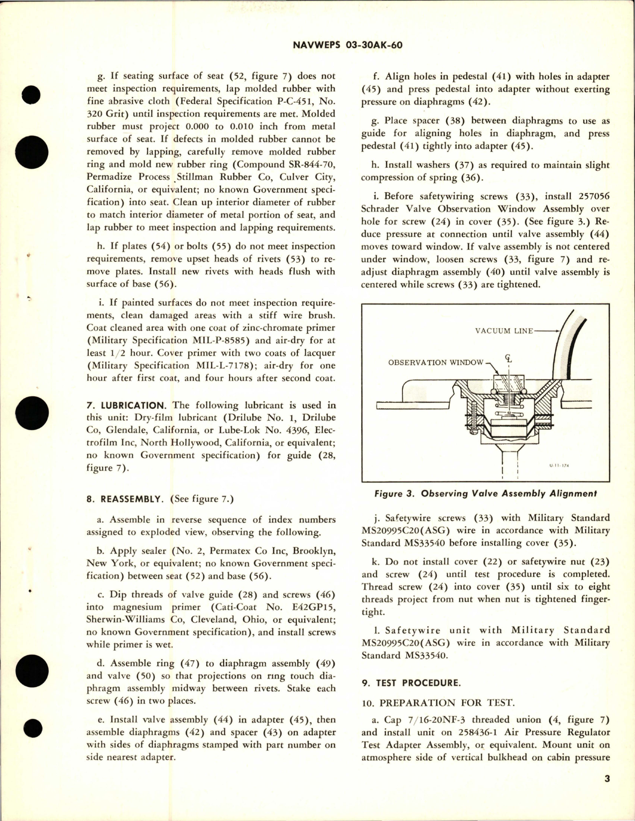 Sample page 5 from AirCorps Library document: Overhaul Instructions with Parts Breakdown for Cabin Air Pressure Safety Valve - Part 103124-530