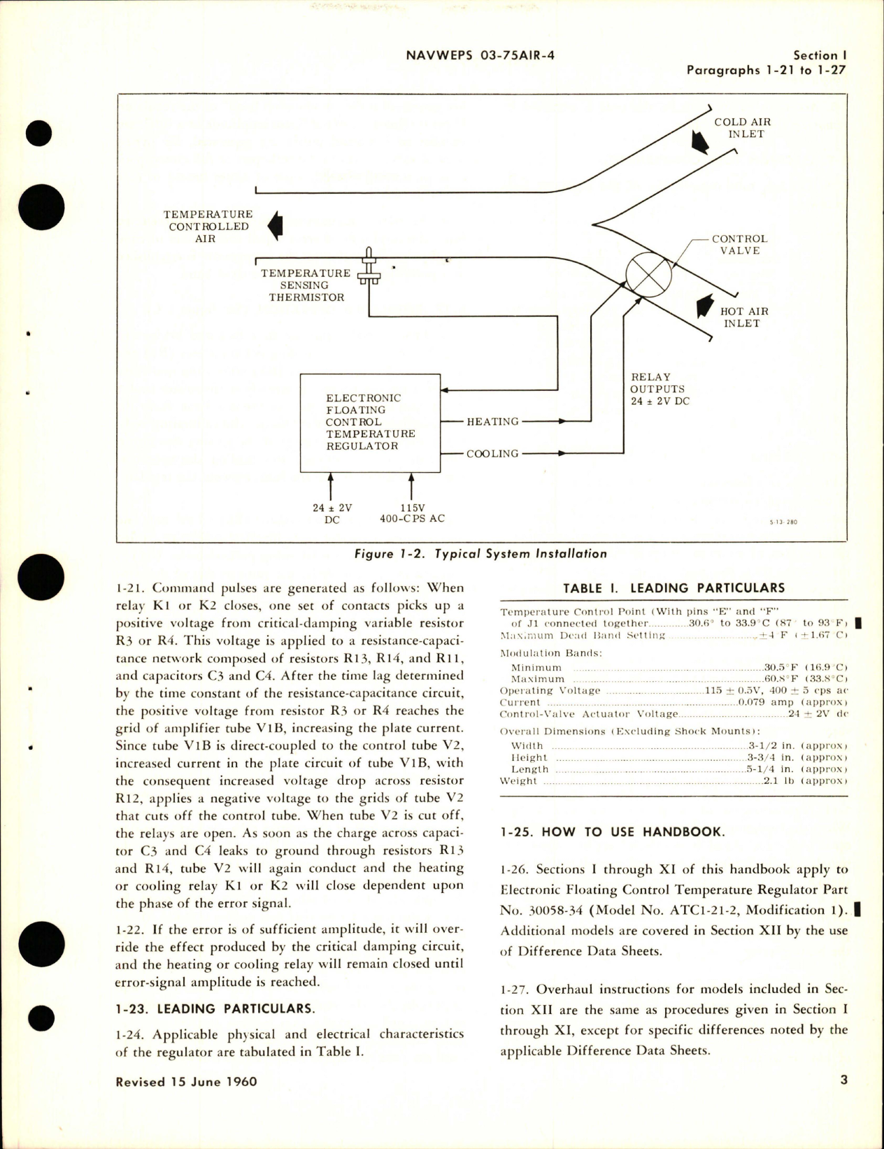 Sample page 5 from AirCorps Library document: Overhaul Instructions for Electronic Floating Control Temperature Regulator - Part 30058-34