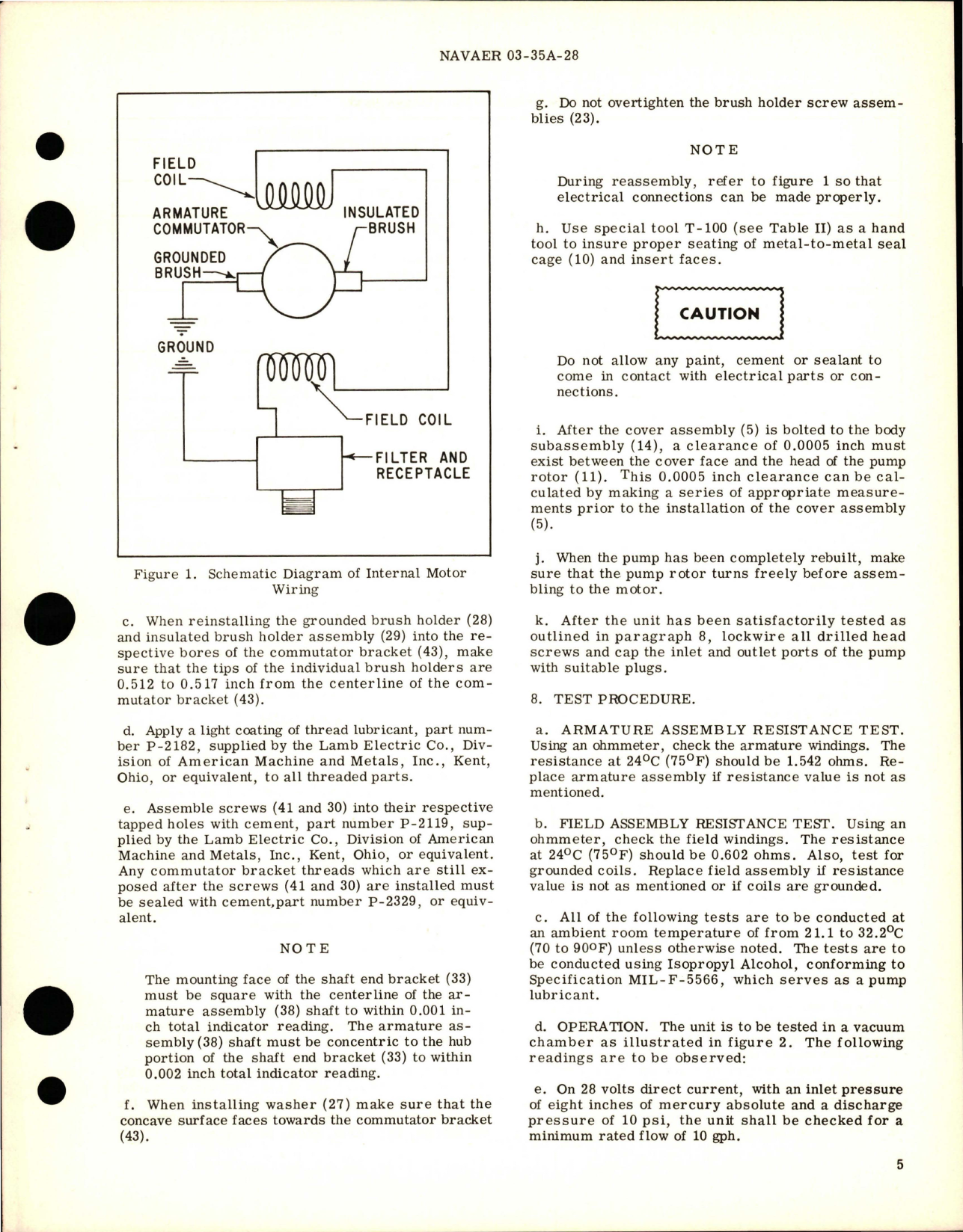 Sample page 7 from AirCorps Library document: Overhaul Instructions with Parts Breakdown for Anti-Icing Pump - Model 3013-A