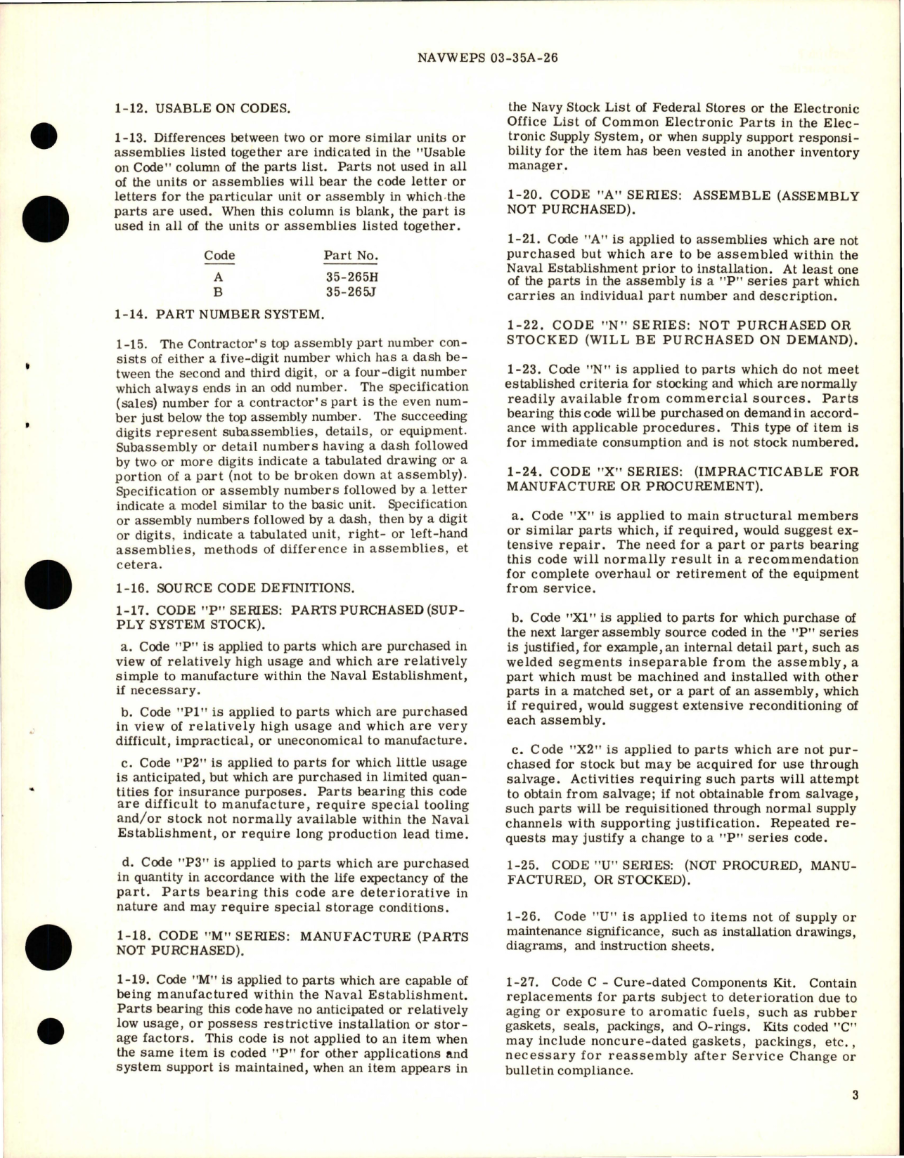 Sample page 5 from AirCorps Library document: Illustrated Parts Breakdown for Air Shutoff and Pressure Regulator Valves - Parts 35-265H, and 35-265J