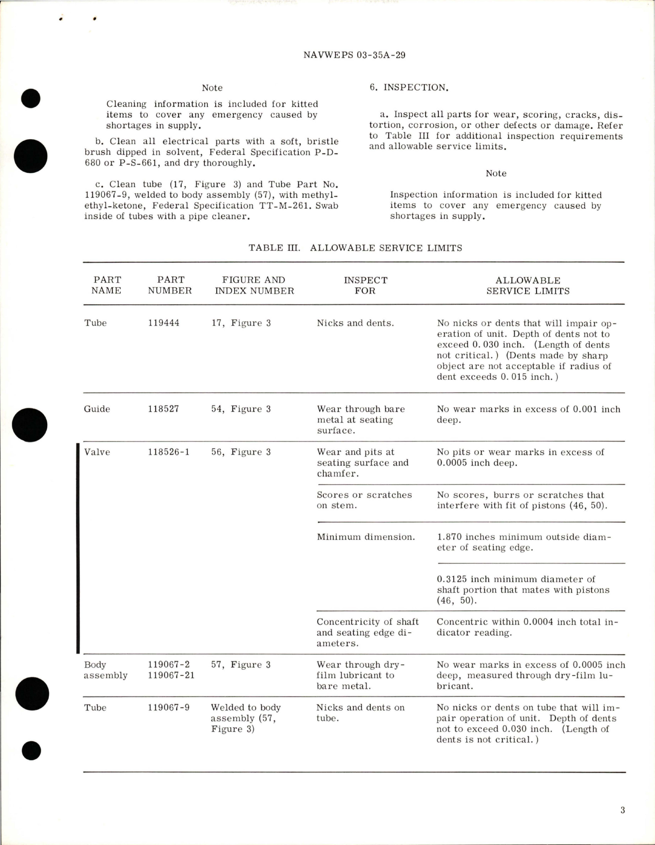 Sample page 5 from AirCorps Library document: Overhaul Instructions with Parts Breakdown for Anti-Icing Valve - Parts 392016-1 and 392016-4-1