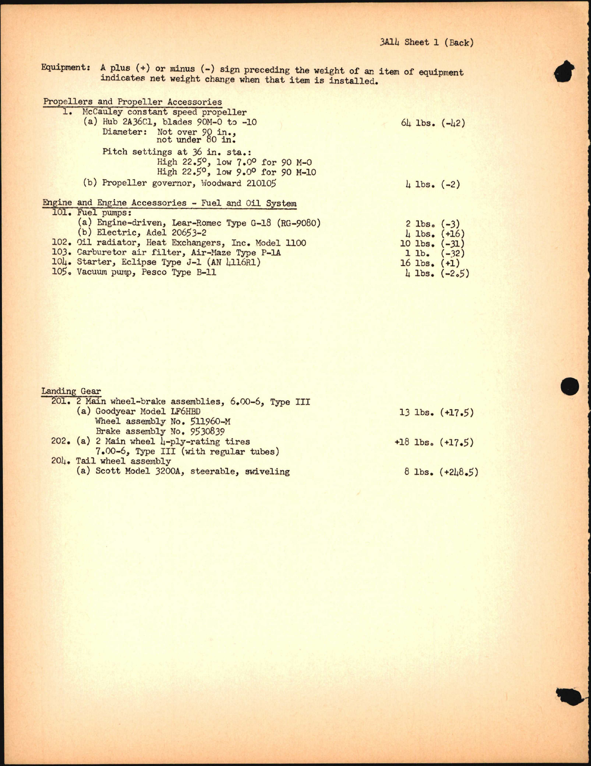 Sample page 2 from AirCorps Library document: 305B and TL-19D 