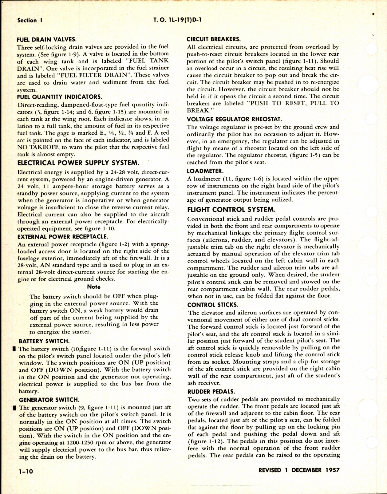 Sample page 8 from AirCorps Library document: Flight Handbook for TL-19D Aircraft