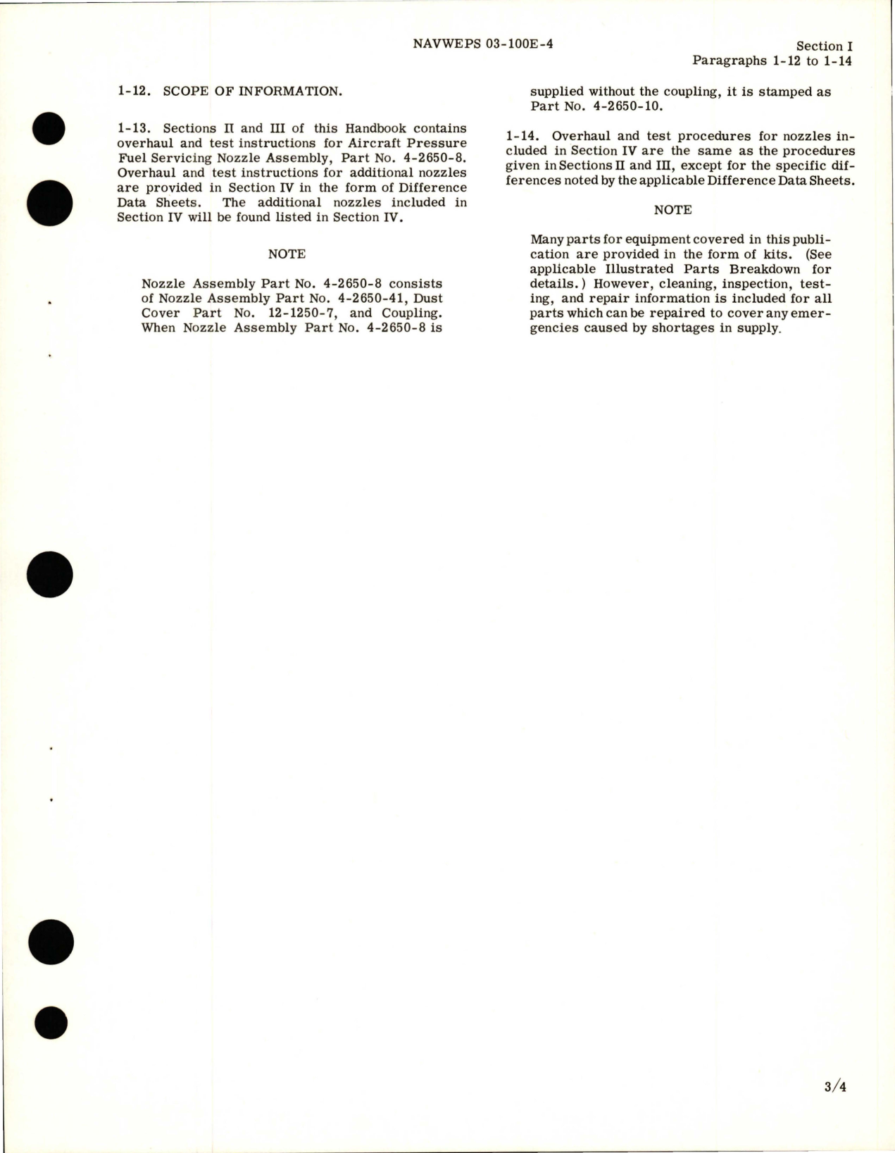Sample page 7 from AirCorps Library document: Overhaul Instructions for Pressure Fuel Servicing Nozzles 