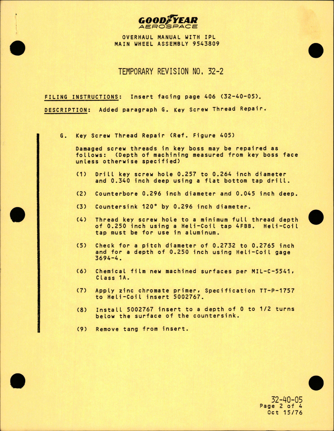 Sample page 5 from AirCorps Library document: Overhaul with Illustrated Parts List for Nose Wheel, Main Wheel, and Brake Assemblies