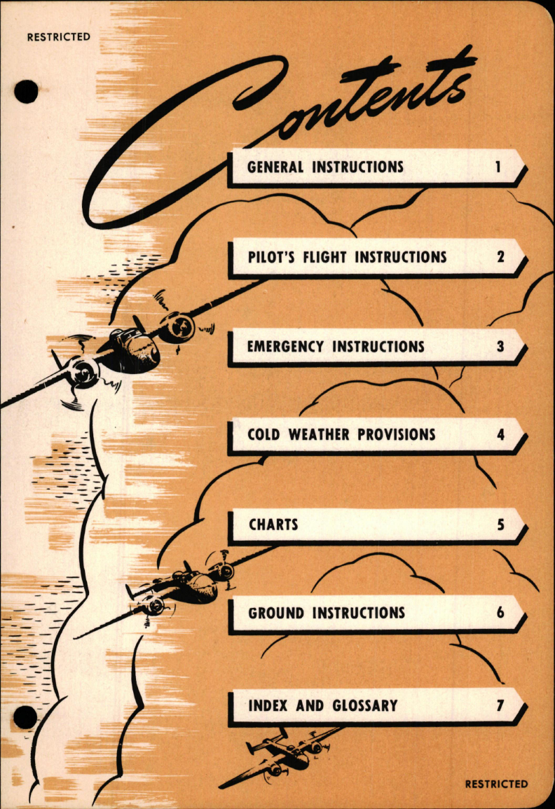 Sample page 7 from AirCorps Library document: Flight Manual for B-25H Airplane