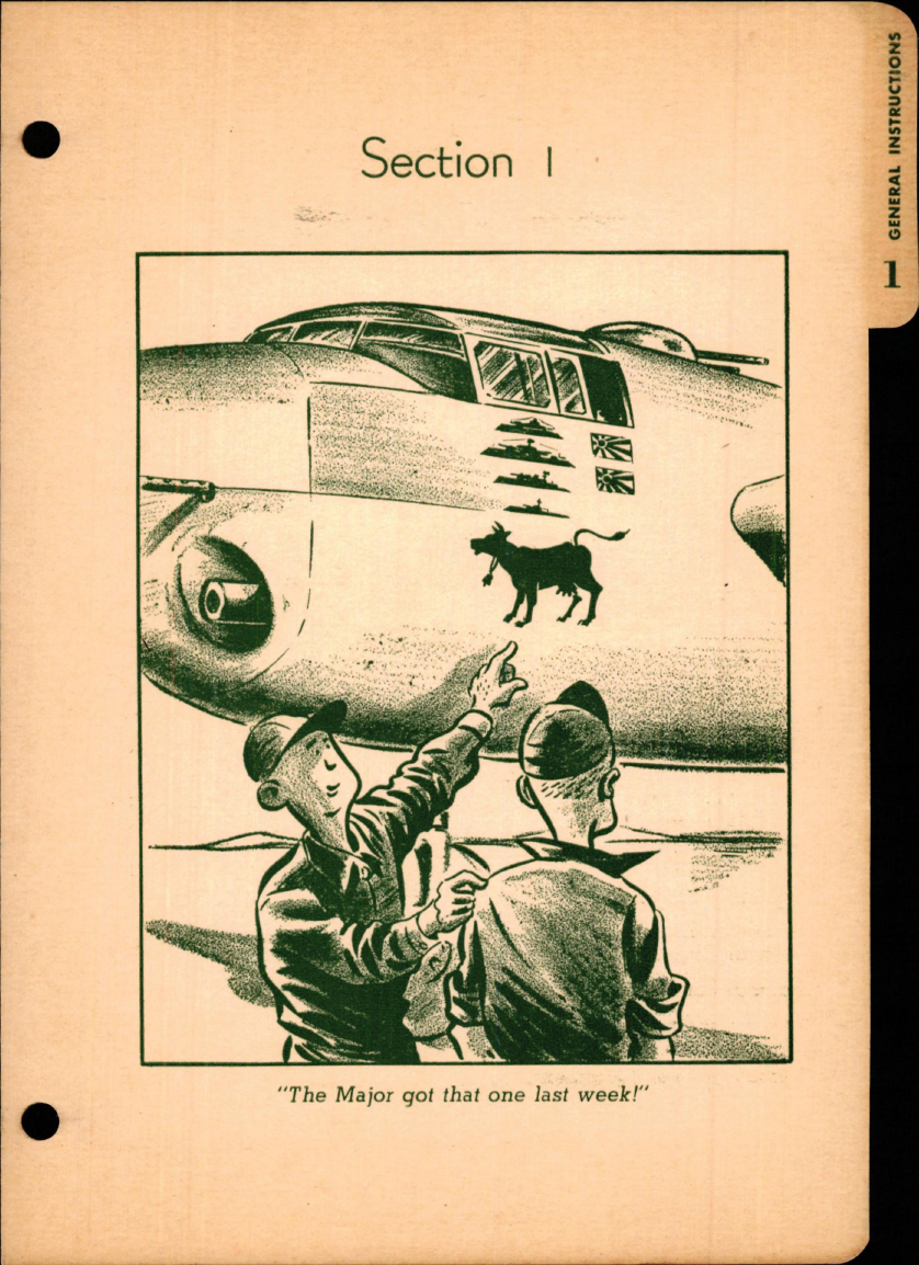 Sample page 9 from AirCorps Library document: Flight Manual for B-25H Airplane