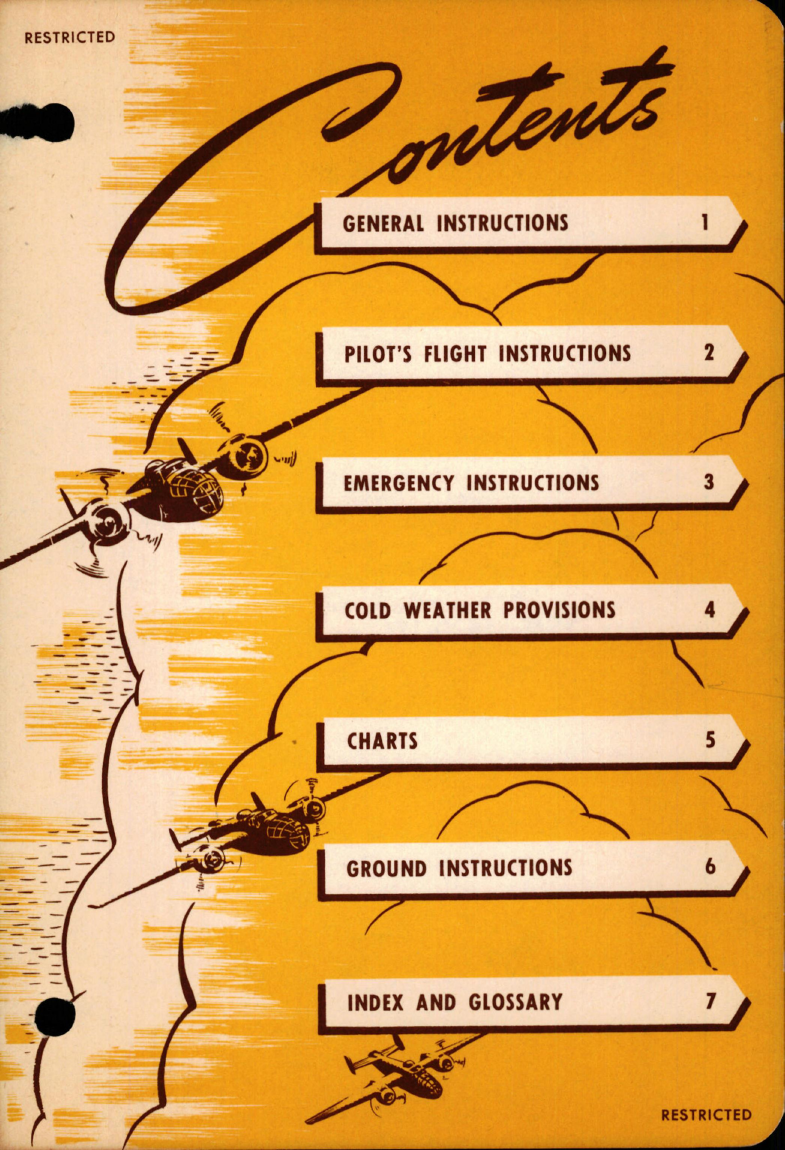 Sample page 7 from AirCorps Library document: Flight Manual for B-25J Airplane