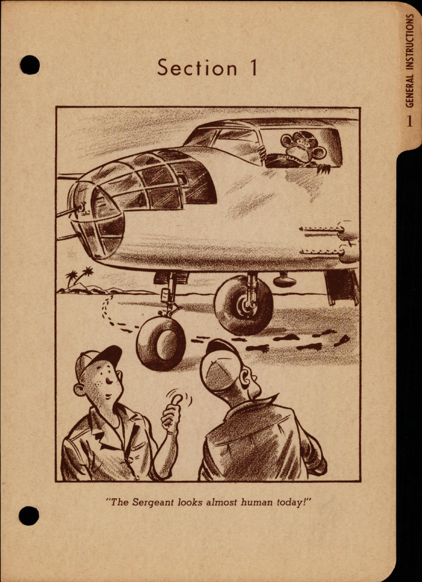 Sample page 9 from AirCorps Library document: Flight Manual for B-25J Airplane