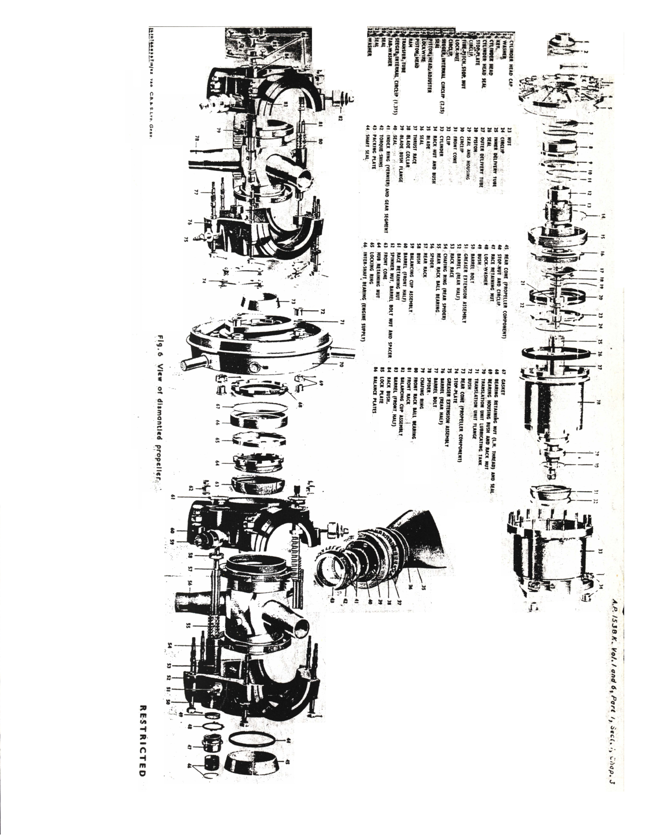 Sample page 1 from AirCorps Library document: de Havilland Variable Pitch Propellers